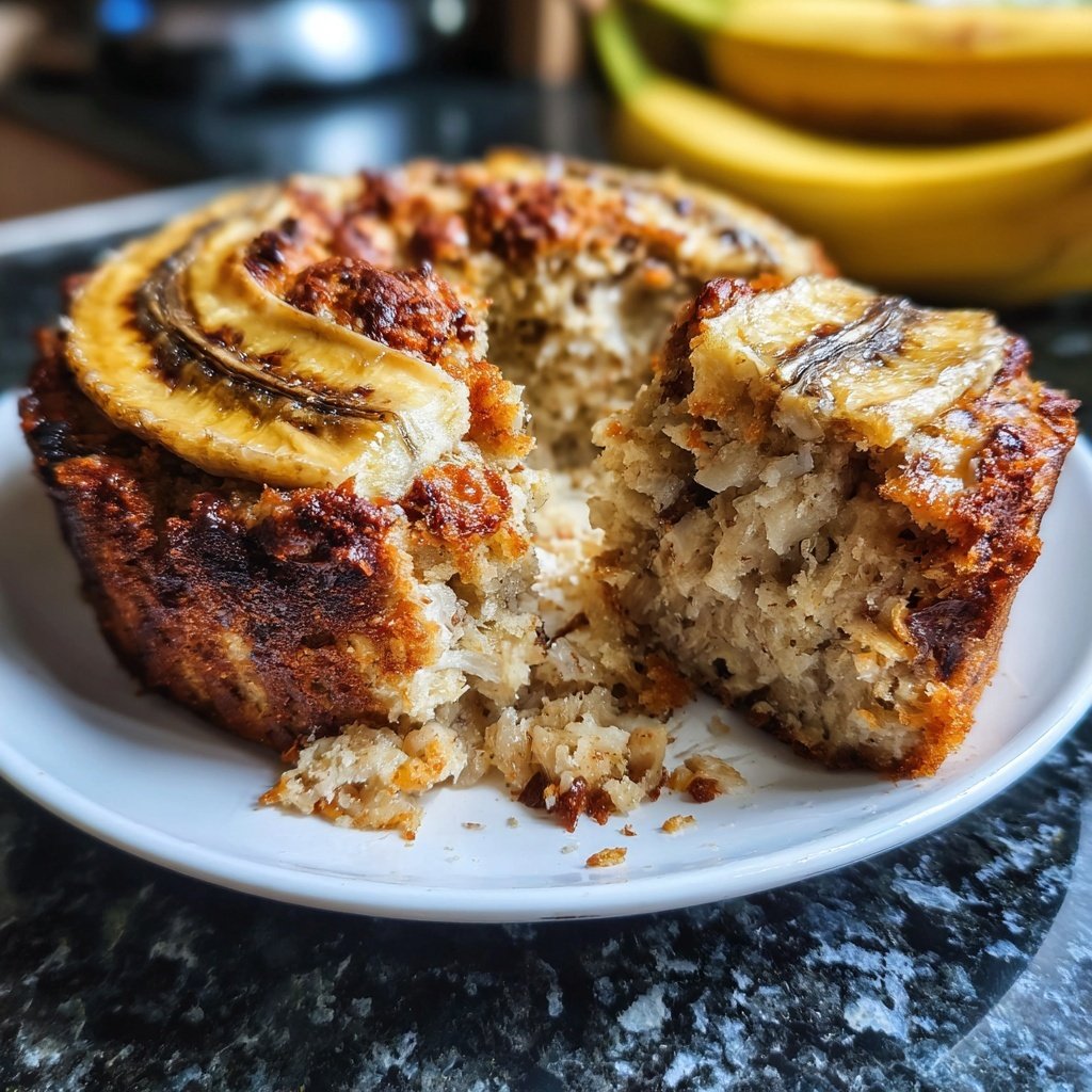 Banana Oat Yogurt Bake