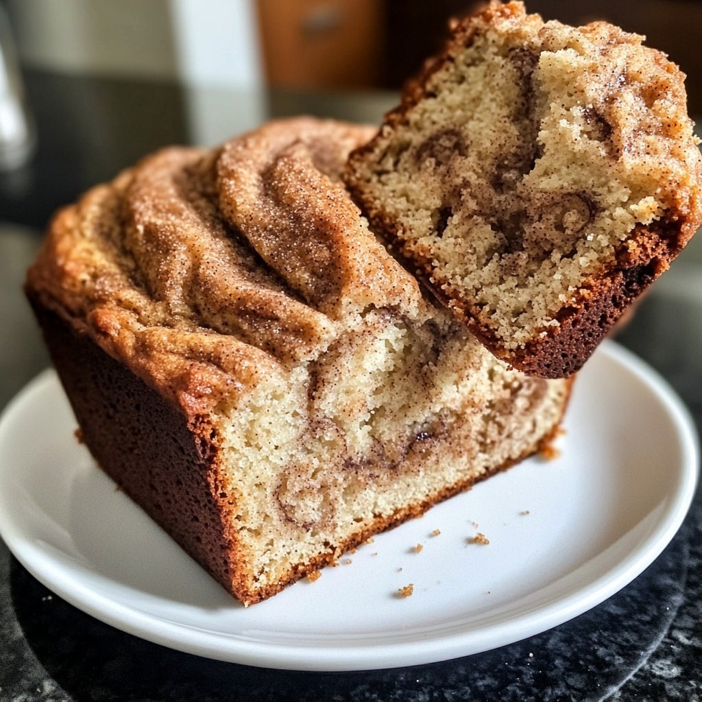 Homemade Cinnamon Swirl Banana Bread
