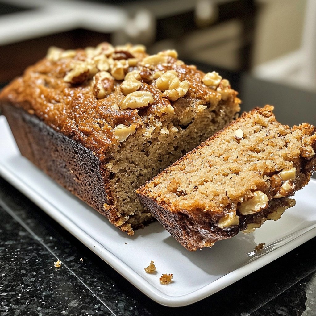 Banana Bread with Walnuts Recipe