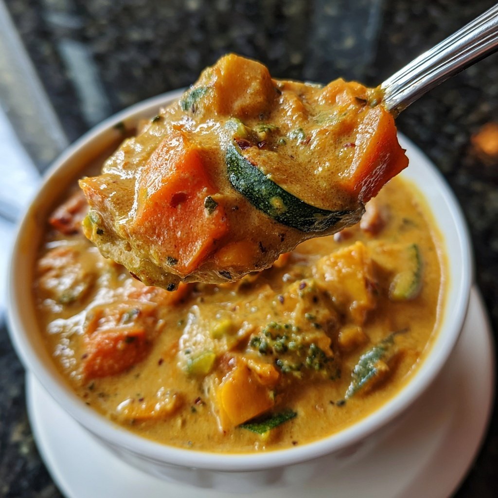 Healthy Dinner Vegetable Coconut Curry