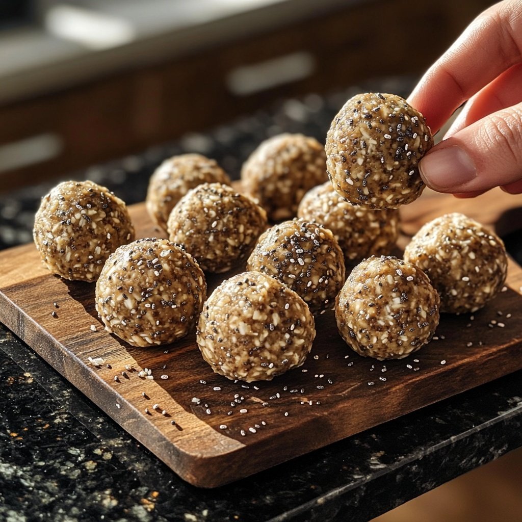 Protein Balls with Chia Seeds