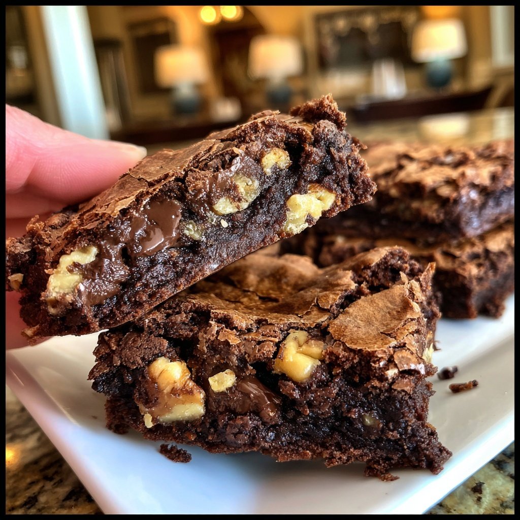 The Best Fudgy Chewy Browkies (Brookies) - Savvy Bites