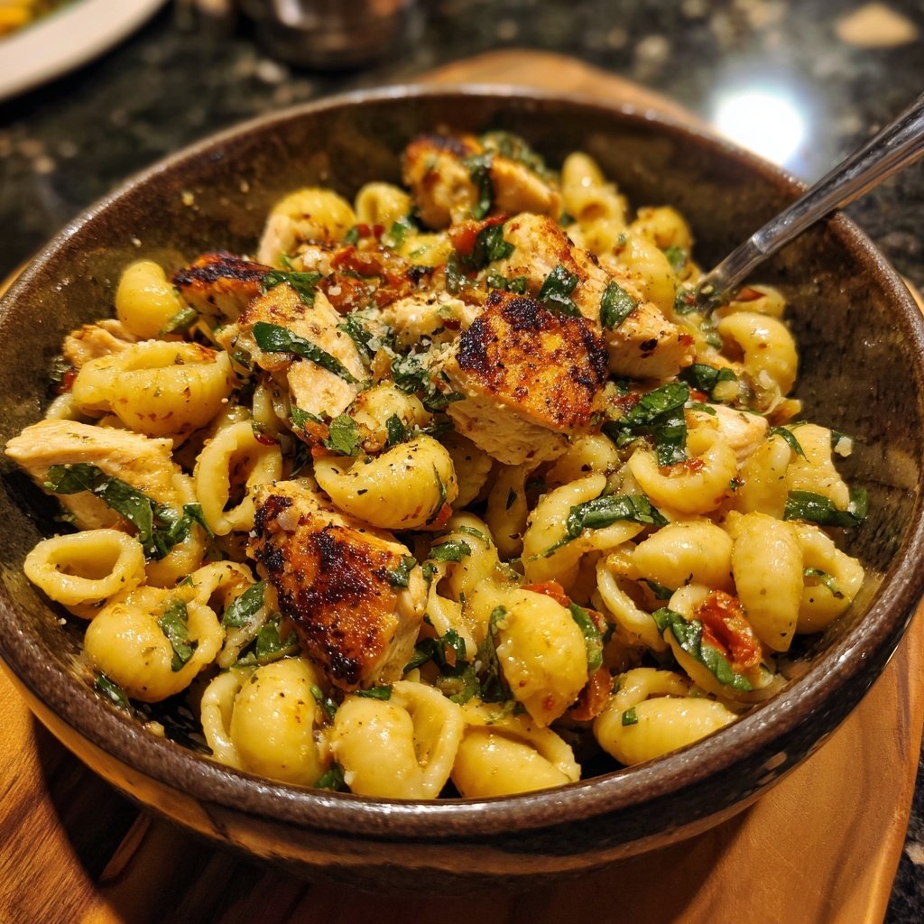 High Protein Chicken Pasta