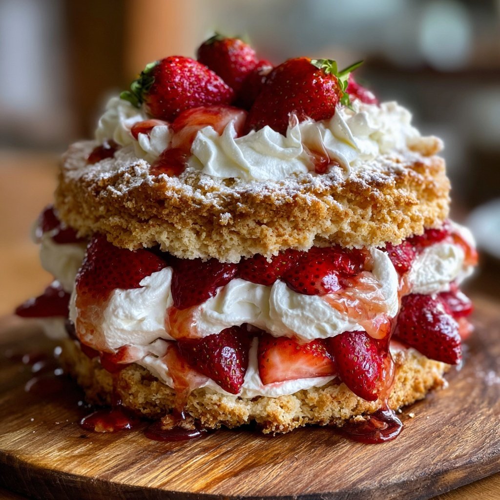 Strawberry Biscuit Shortcake