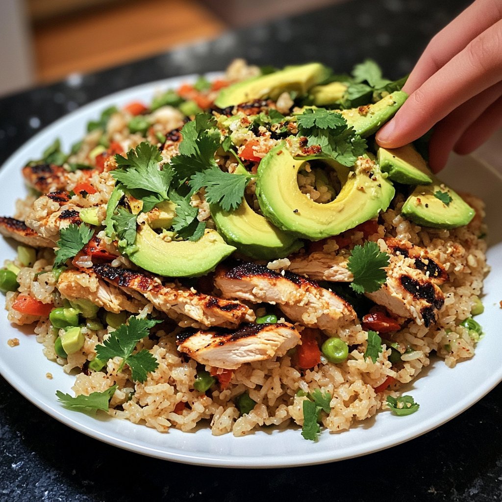 High Protein Rice Bowls