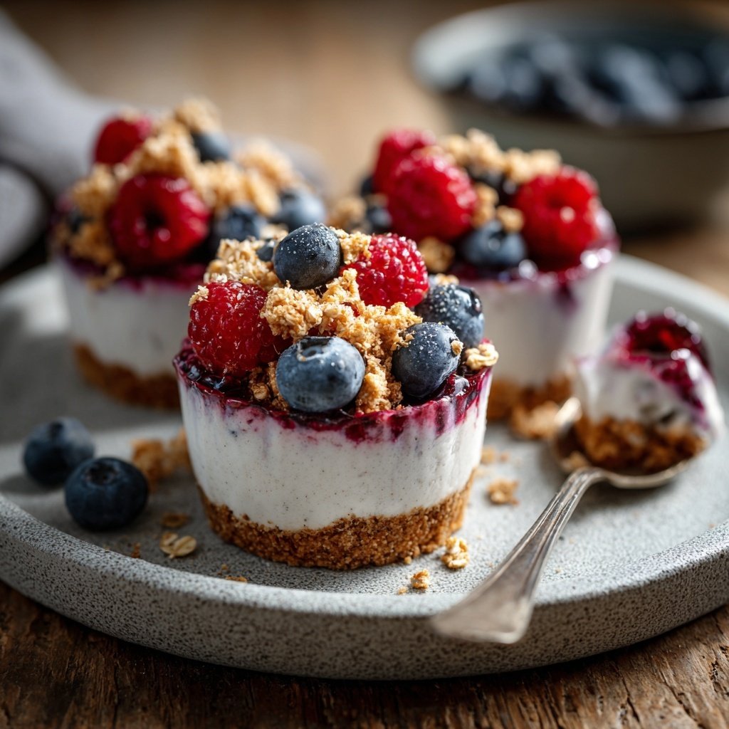 Berry Chia Yogurt Breakfast Cups